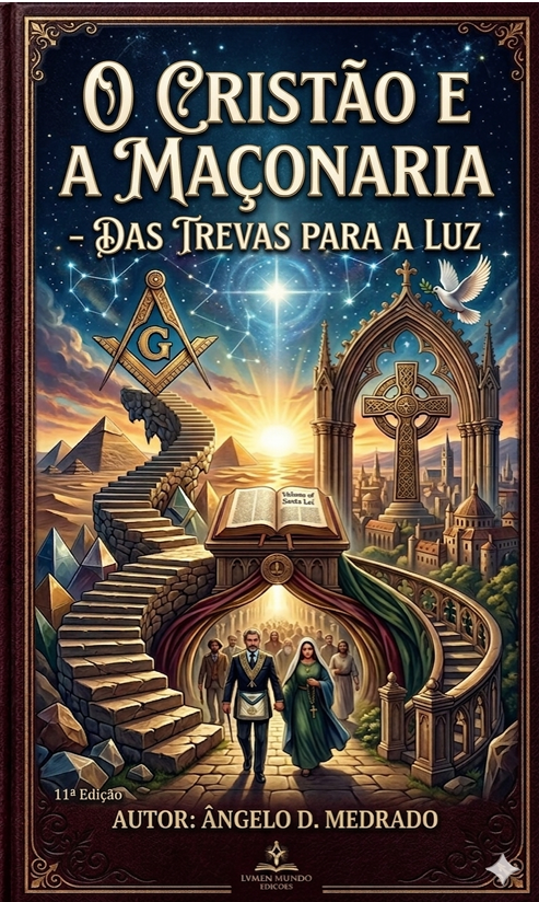 Capa do livro O Cristão e a Maçonaria – Das Trevas para a Luz